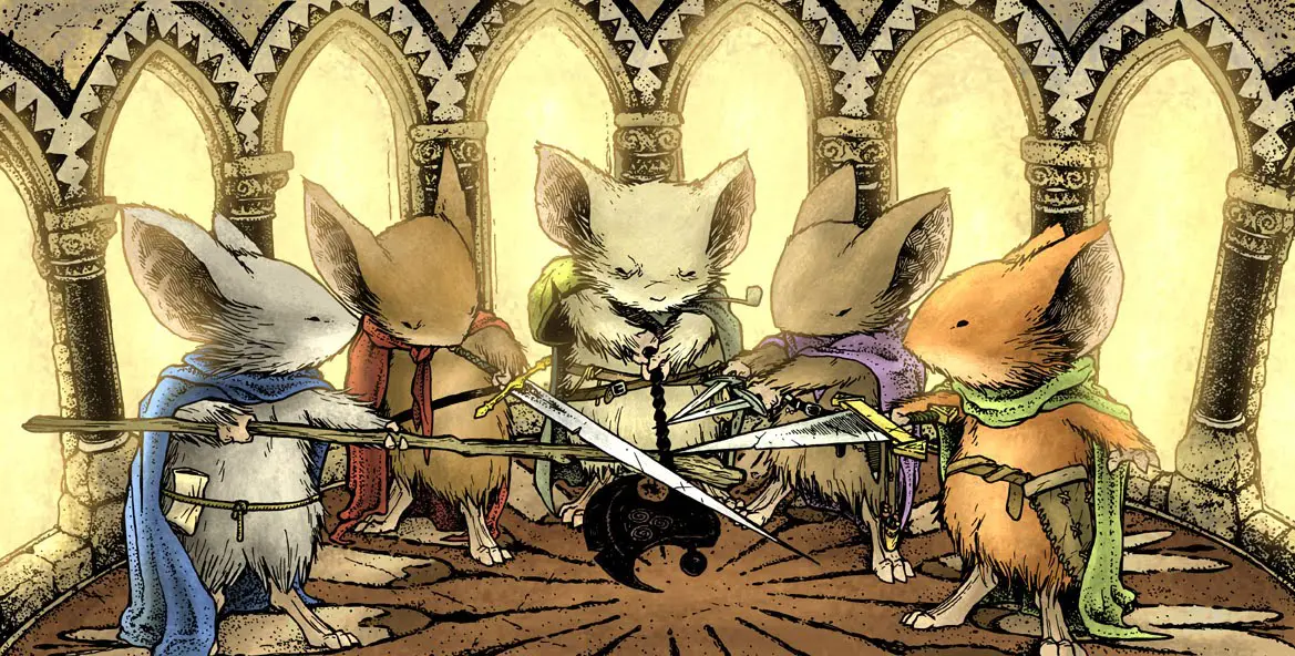 Listen to Gobbledygeek Episode 527 - "Four-Color Flashback: Mouse Guard (feat. Eric Sipple)"