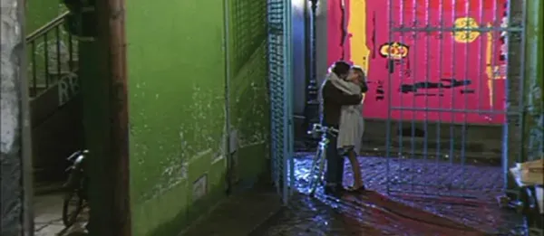 Nino Castelnuovo & Catherine Deneuve in The Umbrellas of Cherbourg (1964), directed by Jacques Demy